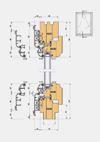 Rysunek techniczny profilu Gemini Soft Line